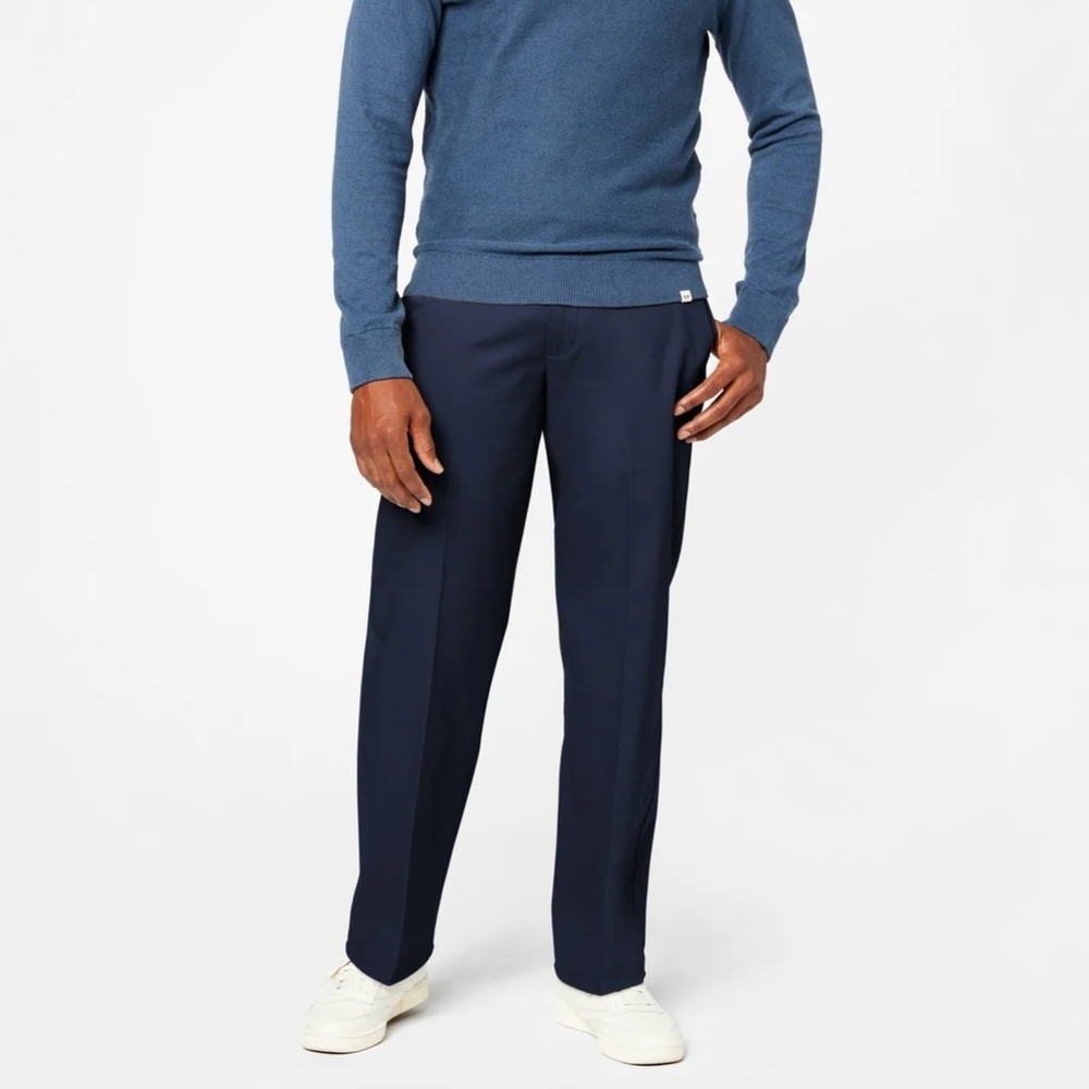 NWT Dockers Men's Signature Iron Free Khakis, Relaxed Fit with Stain Defender®